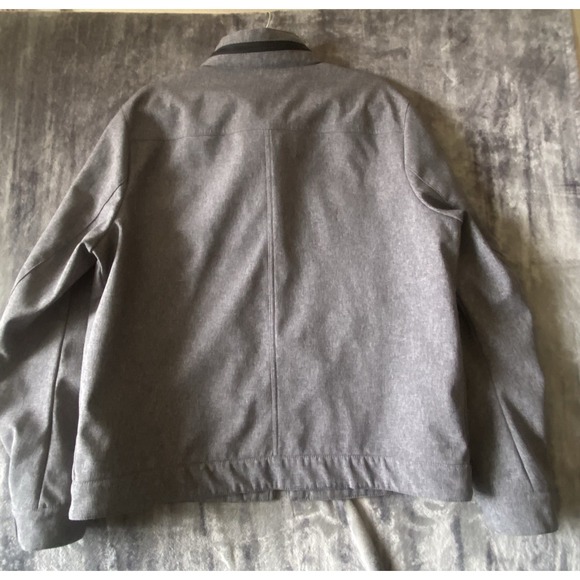 Levi's Classic Soft Shell Trucker Jacket Men's Medium Gray Hooded Casual - Picture 7 of 8